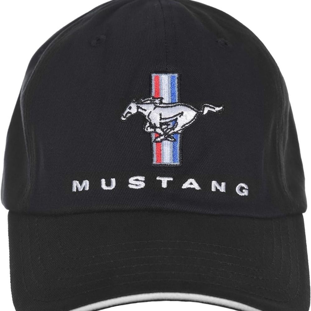 Black Mustang Cap